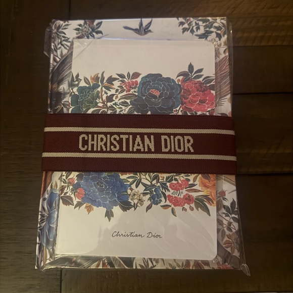 Christian Dior Floral Print Harbound set of two journals GWP item - Picture 2 of 2